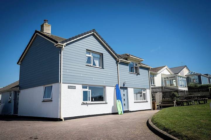 Holiday rental for 10 people, with garden in Widemouth Bay