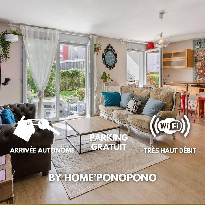 Apartamento de vacaciones para 4 personas, con jardín y jacuzzi - 1