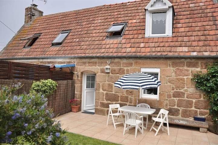 Maison de vacances pour 3 personnes, avec jardin dans Ploumanac'h