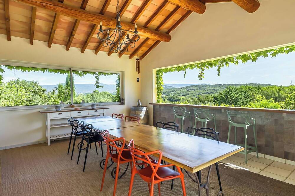 Le Mas Jorel – Luxuriöse Poolvilla mit Bergblick in Gargas, Regionaler Naturpark Luberon