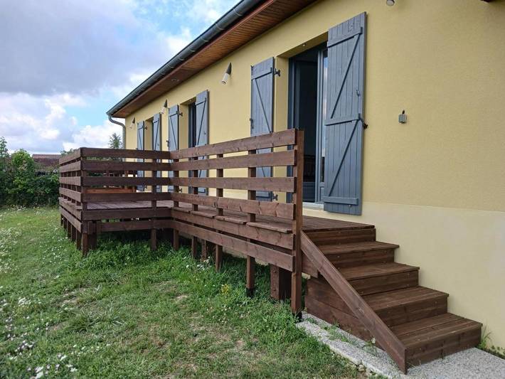 Location de vacances pour 4 personnes, avec jardin et vue à Messey-sur-Grosne - 3