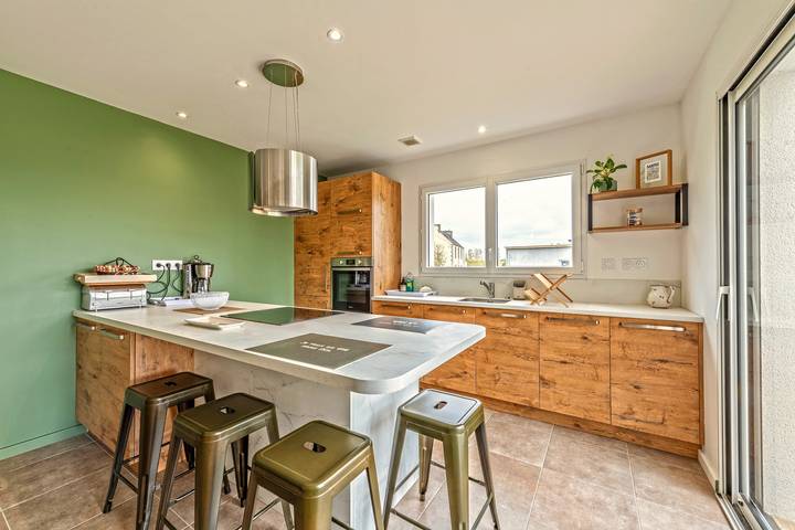 Location de vacances pour 6 personnes, avec jardin et terrasse, animaux acceptés à Santec - 4