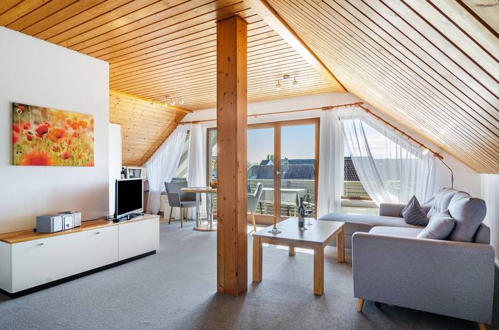 Ferienwohnung für 2 Personen, mit Balkon - 1