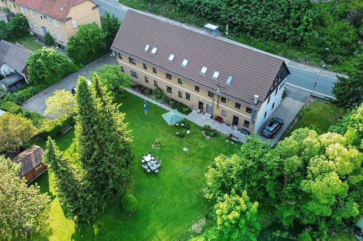 Ferienwohnung für 19 Personen, mit Terrasse und Garten sowie Sauna in Zorge