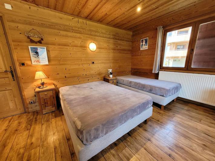 Ganze Wohnung, Komfortable Familienwohnung in Les Gets, 4 Schlafplätze, Balkon und WLAN in Les Gets, Les Portes du Soleil