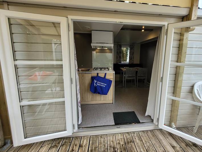 Flower Camping L'Abri-Côtier - Mobilheim 4 personen - Happy 26m² (2ch - 4 pers) + Tv in Saint-Nazaire-sur-Charente, Rochefort und Umgebung