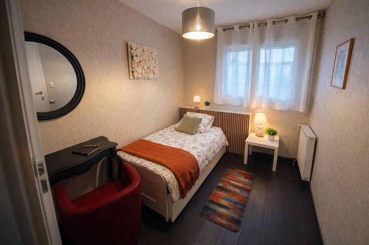 Double Room with Garden View in Vaulx-en-Velin, Lyon et ses environs