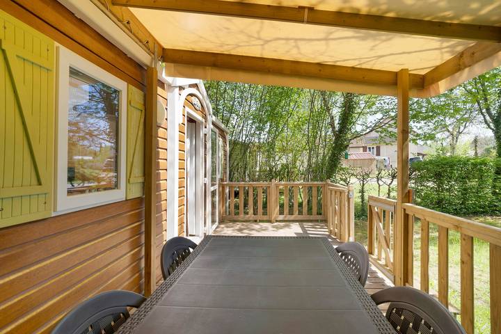 Mobil home pour 4 personnes, animaux acceptés à Saint-Martial-de-Nabirat - 2