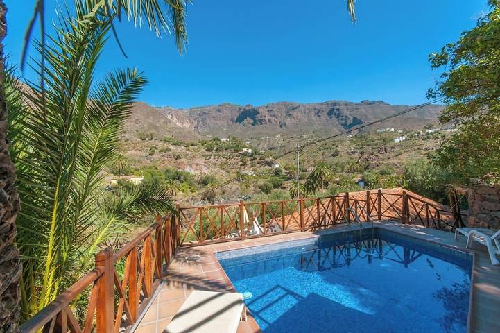 Casa rural para 3 personas, con balcón y jardín - 1