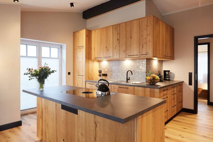 Ferienwohnung für 8 Personen, mit Balkon und Sauna