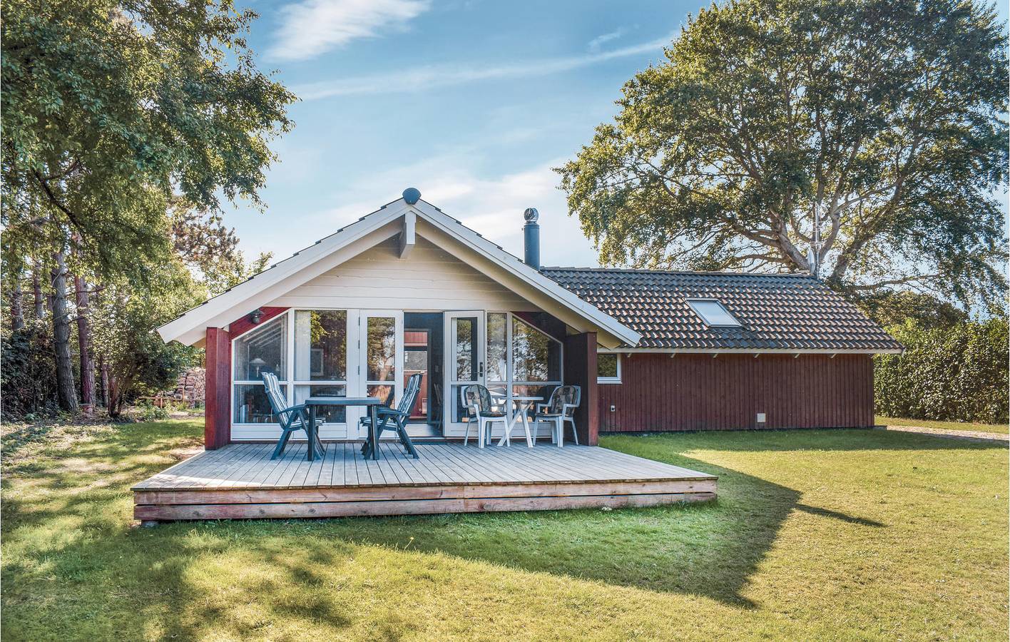 Ferienhaus für 8 Personen mit Sauna in Nordstrand (Tranekær), Tranekær