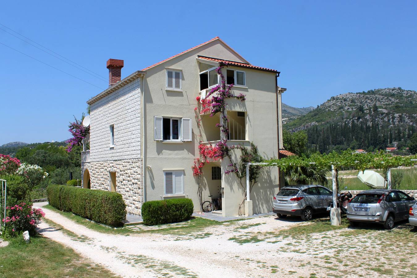 Habitación con terraza y vista al mar Slano (Dubrovnik) -a in Kosmatovica, Slano