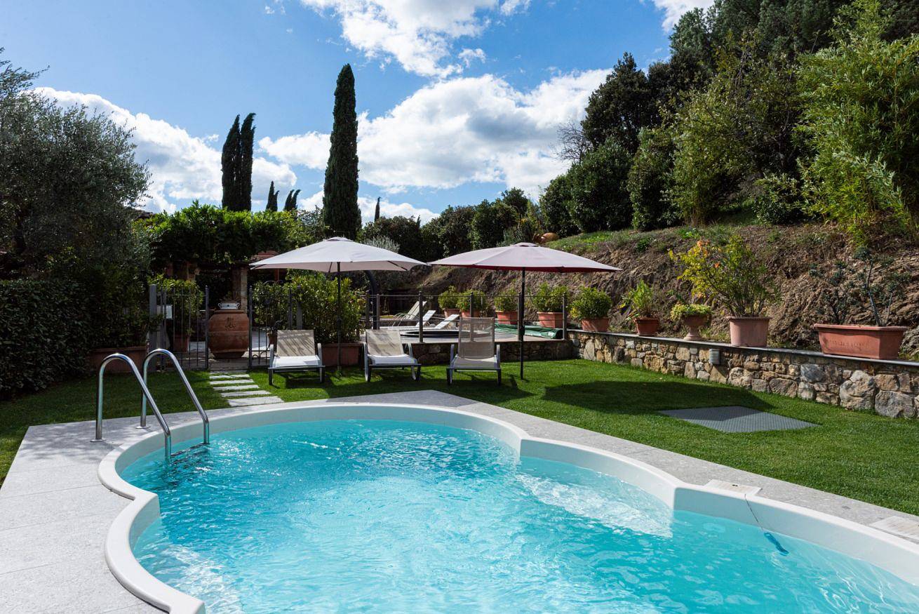 Villa für 6 Personen mit Garten in Bucine, Capannole