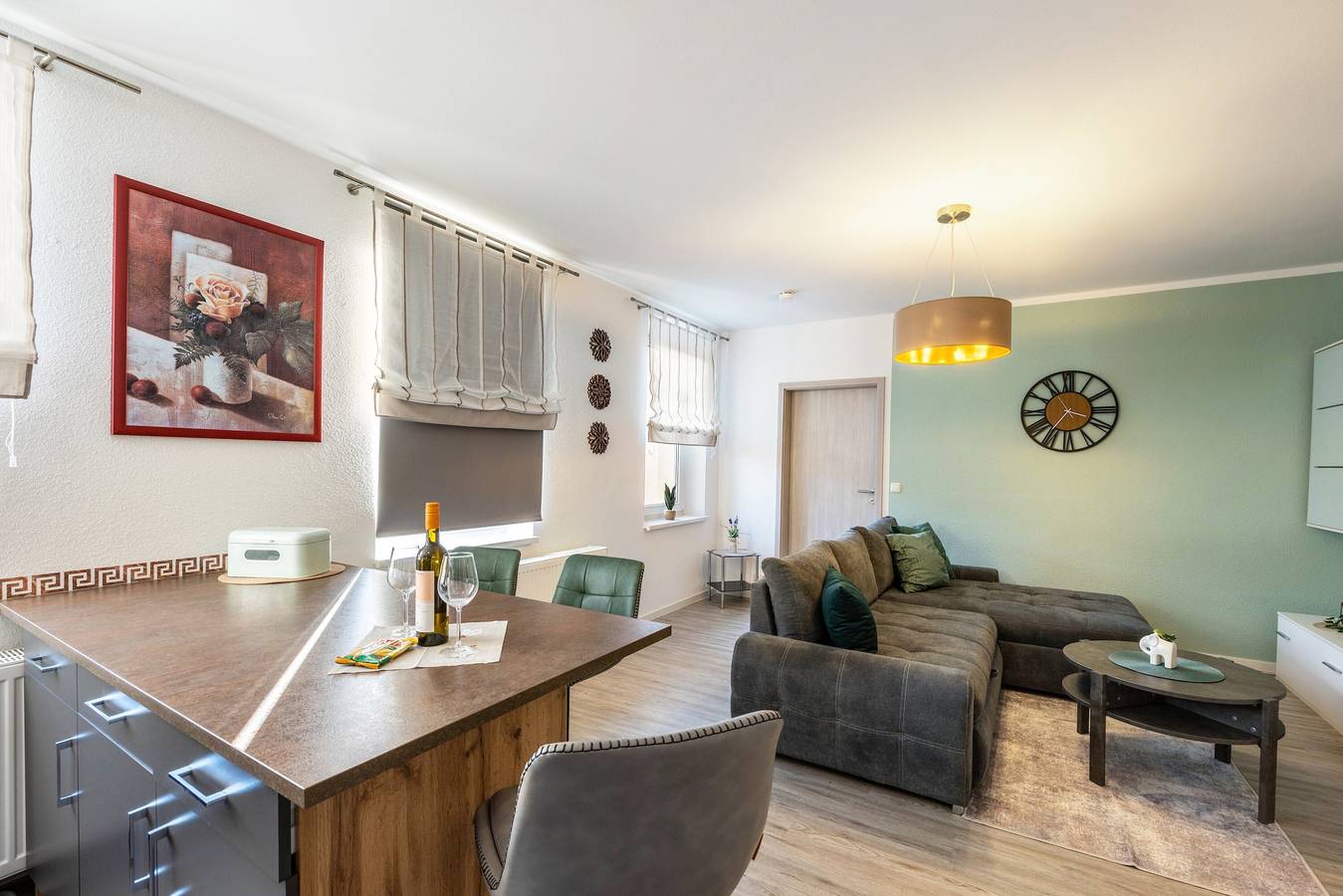 Ganze Wohnung, Ferienhaus 'Radlerrast' mit privatem Garten und Wlan in Weißenfels, Saale-Unstrut