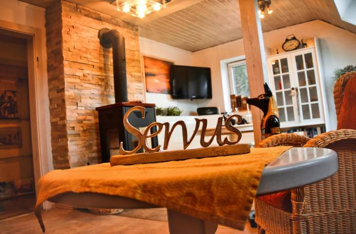 Ferienwohnung für 6 Personen, mit Balkon und Terrasse sowie Garten und Sauna in Spiegelau