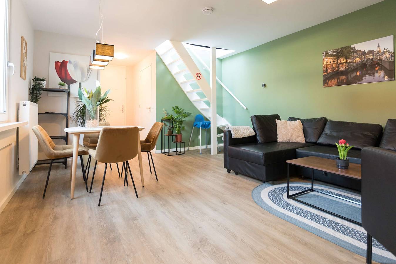 Ganze Wohnung, Ferienwohnung für 4 Personen mit Balkon/Terrasse in Niederländische Nordsee