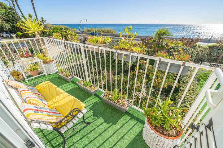 Location de vacances pour 10 personnes, avec balcon et jardin à Sant Pol de Mar - 2