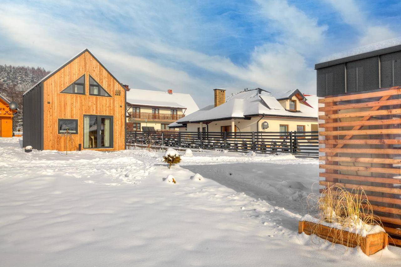 Domki letniskowe w centrum Tylicza in Tylicz, Karpaty (Polska)