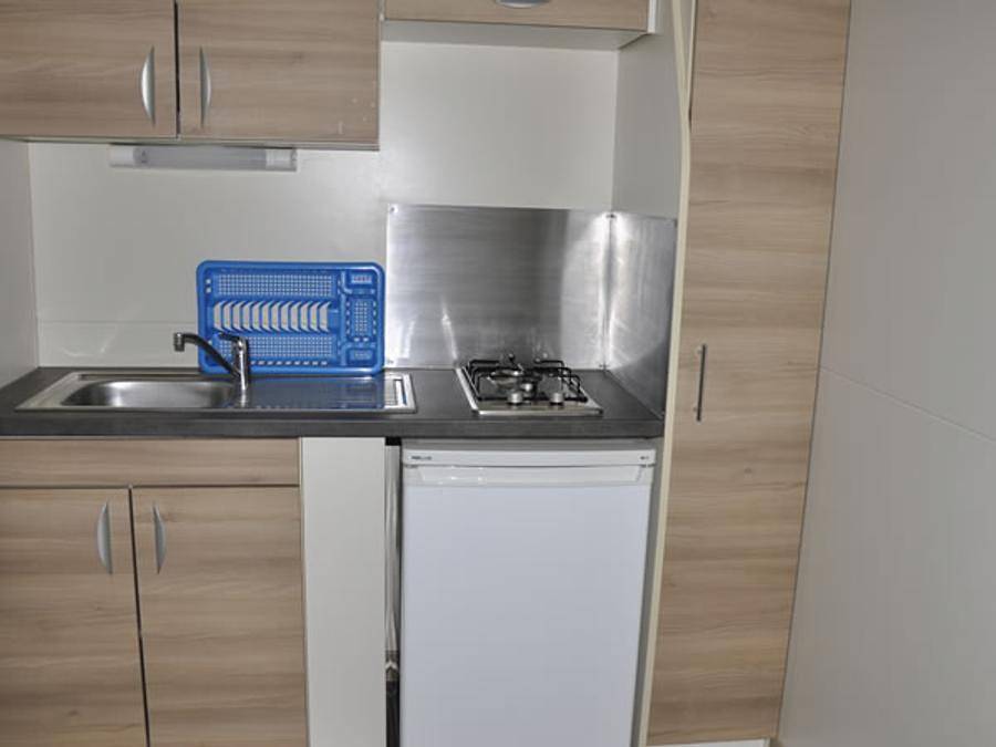 Camping Les Chênes verts  - Chalet 2 personnes - Tonga in Saint-Maurice-d'Ardèche, Ardèche