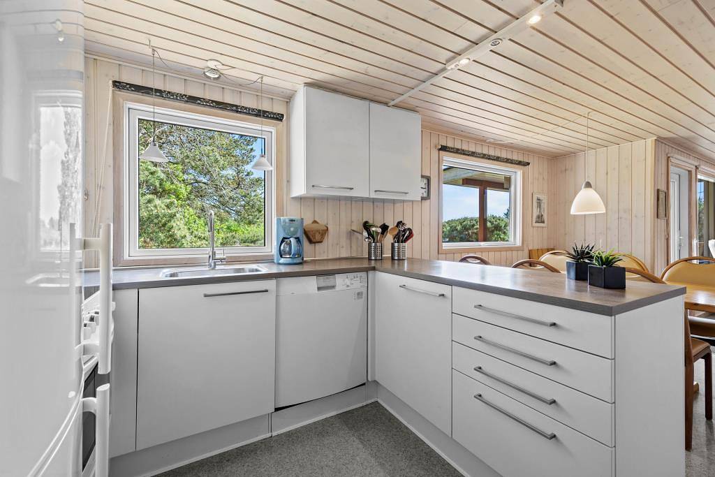 Dänische Ferienhausidylle für 6 Personen auf Römö mit Panoramablick auf das Wattenmeer in Sønderstrand, Tagholm