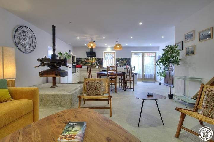 Maison de vacances pour 6 personnes, avec jacuzzi et jardin