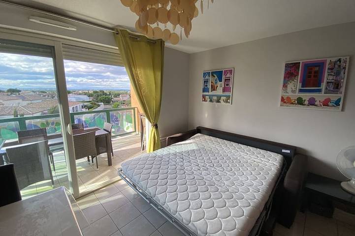 Ganze Wohnung, Valras - Serignan Apartment 4 Pers. in Sérignan, Mittelmeerküste (Frankreich)