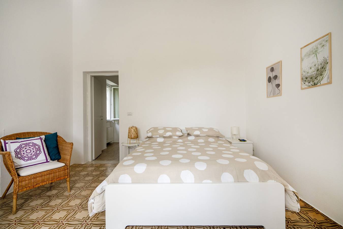 Camera 'Stella' con giardino condiviso, Wi-Fi e aria condizionata in Cristo Re, Monopoli