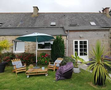 Chambre d’hôte pour 2 personnes, avec jardin et jacuzzi à Cherrueix