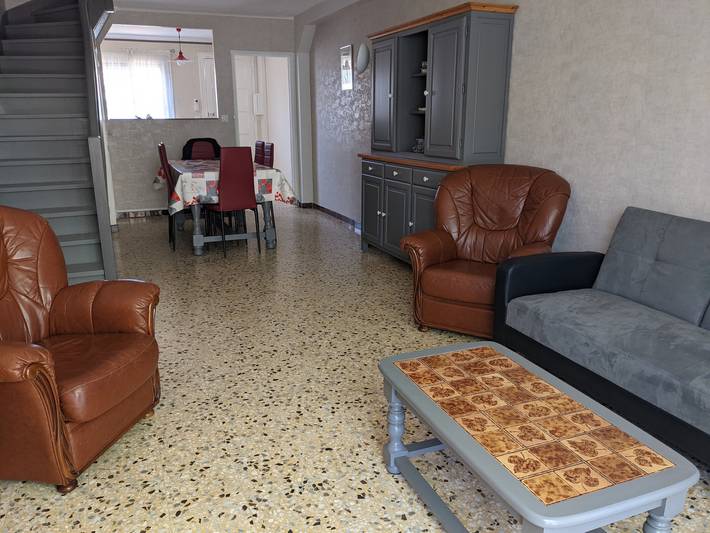 Klimatisierte Villa T3 mit 2 Terrassen, 400m zum Strand, 6 Schlafplätze in Port-la-Nouvelle, Mittelmeerküste (Frankreich)