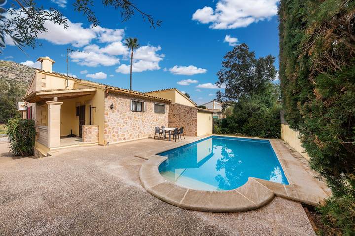 Ferienhaus für 4 Personen, mit Garten auf Mallorca Norden