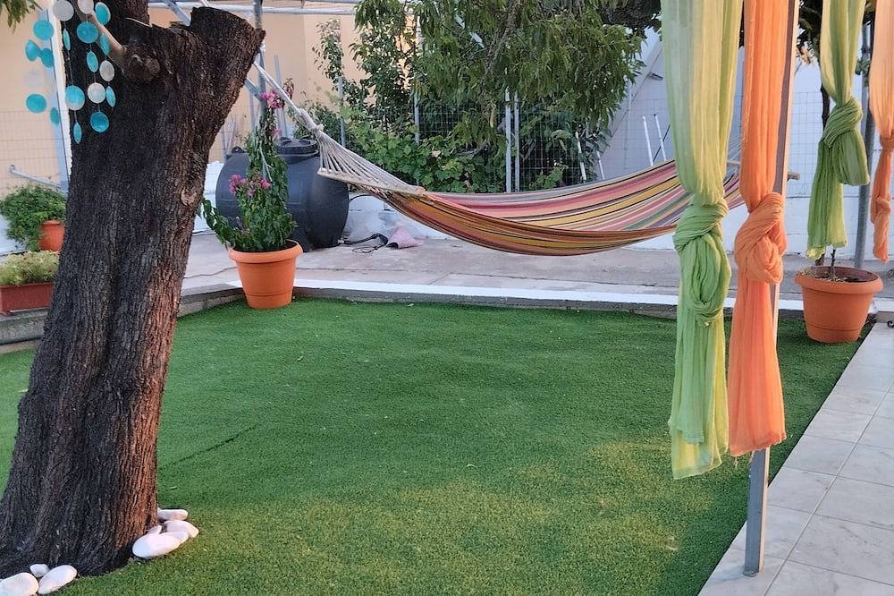Country house among trees and garden in Skala Kallirachis, Thassos