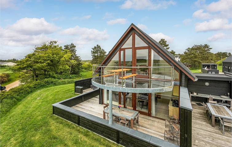 Ferienhaus mit Meerblick für 6 Personen, mit Whirlpool und Sauna sowie Terrasse und Garten auf Rømø - 2