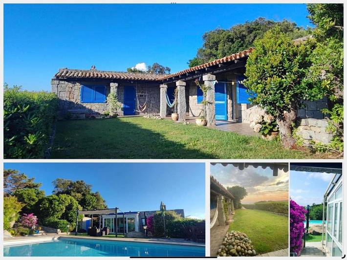 Ferienhaus für 8 Personen, mit Ausblick und Garten sowie Pool - 1