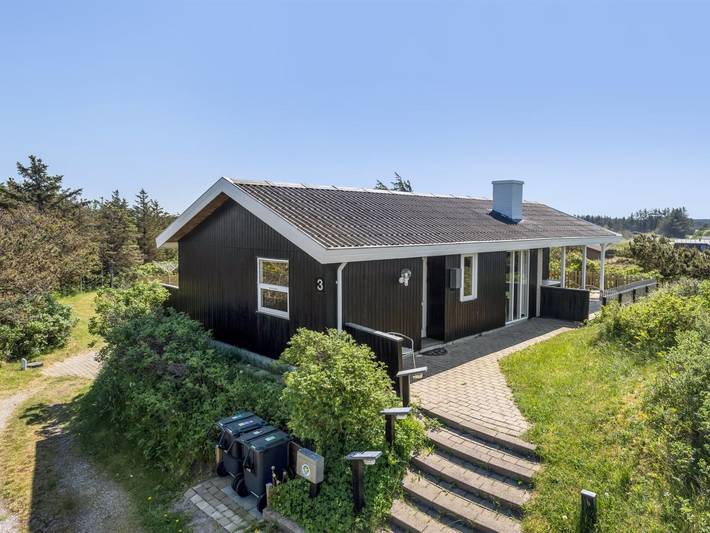 Ferienhaus für 6 Personen, mit Terrasse in Grønhøj Strand