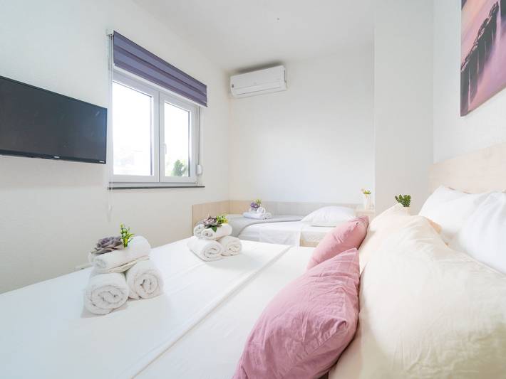 Ferienwohnung für 3 Personen, mit Balkon in Podstrana - 4