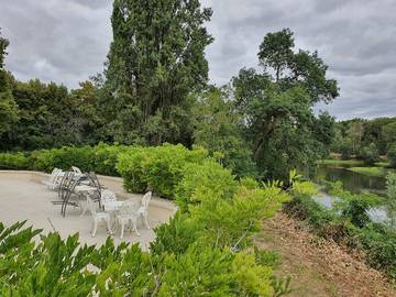 Chambre d’hôte pour 4 personnes, avec jardin à Saint-Aignan