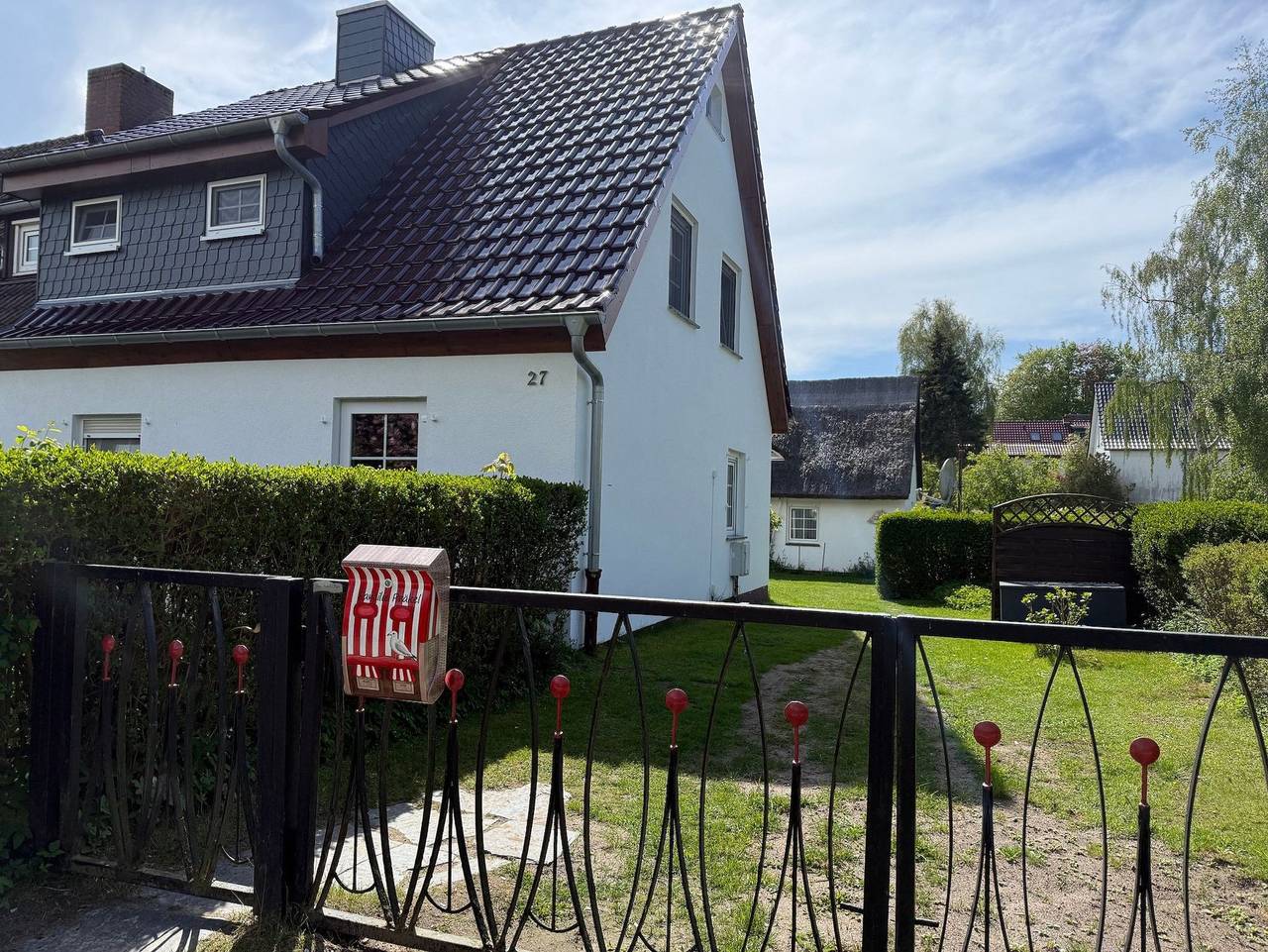 Ferienzimmer Präkel - Doppelzimmer 1 mit zwei Einzelbetten in Kloster, Hiddensee