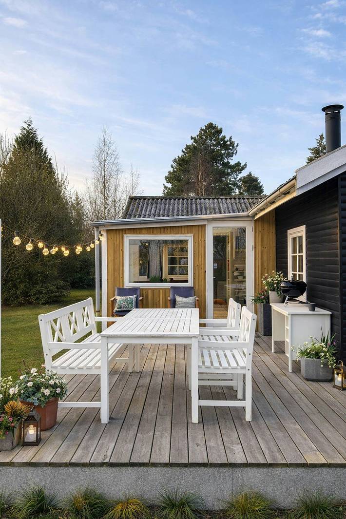 Ferieudlejning for 4 personer, med terrasse, børnevenlig i Odsherred