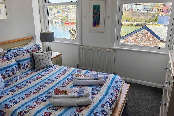 Ganze Wohnung, Schöne Wohnung direkt am Kai mit Blick auf Brixham Harbour in Brixham, Torbay