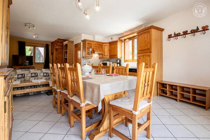 Chalet pour 8 personnes, avec terrasse à Saint-Sorlin-d'Arves - 4