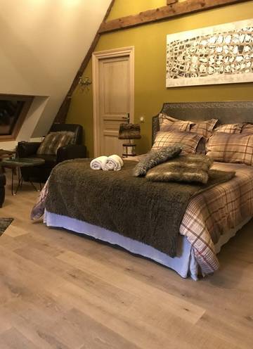 Chambre d’hôte pour 2 personnes, avec jardin et jacuzzi ainsi que piscine et sauna à Honfleur
