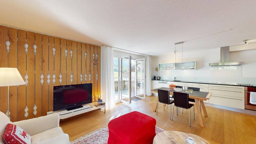 Ganze Wohnung, Familien-Ski-Oase mit Bergblick in Lantsch/Lenz, Plessur Alpen