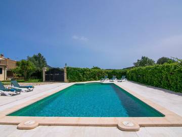 44509 - Finca Tabou in Selva, Mallorca Inselmitte für 7 