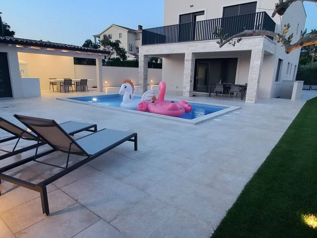 Villa Salvore, Nähe Strände, beheizter Pool, Istrien in Umag, Région d'Umag