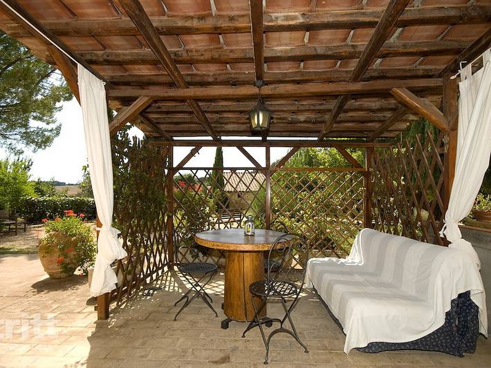 Location de vacances pour 6 personnes, avec balcon/terrasse et terrasse à San Gimignano - 3