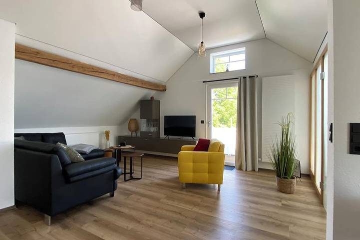 Ferienwohnung für 4 Personen, mit Balkon und Garten sowie Sauna in Frielendorf