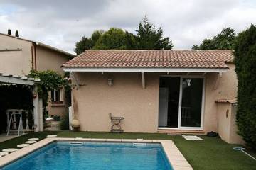 Maison de vacances pour 2 personnes, avec jardin et terrasse dans l' Hérault