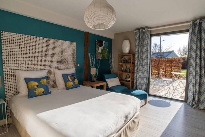 Chambre d’hôte pour 2 personnes, avec Terrasse et Jacuzzi ainsi que Jardin et Sauna dans Oise