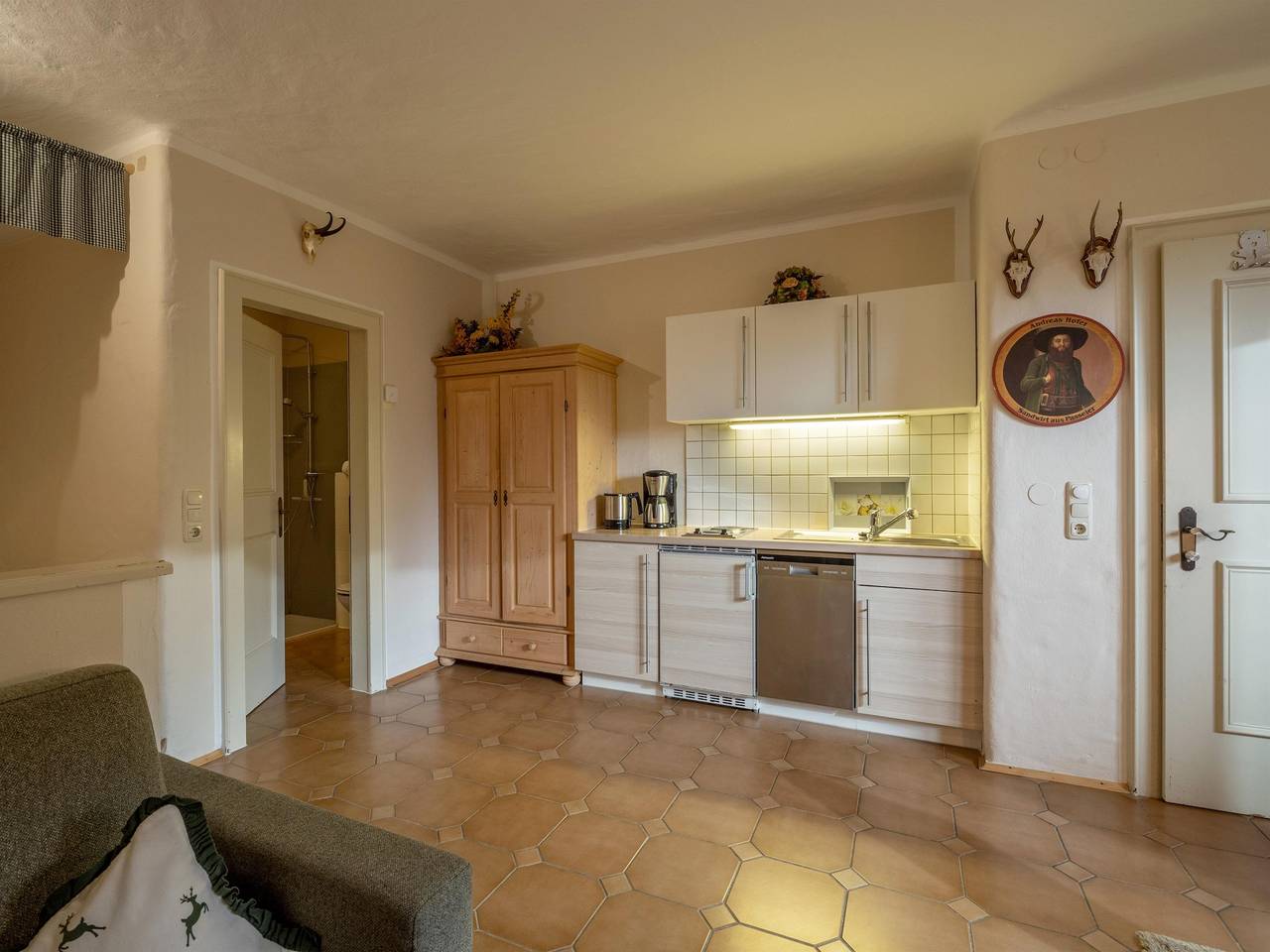 Appartement, douche, Wc, terras, foto 10