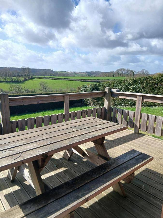 Chalet pour 5 personnes, avec vue et jardin dans le Calvados